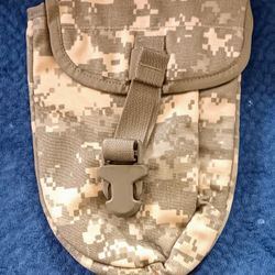 USGI E-TOOL CARRIER SHOVEL COVER MOLLE II ACU ENTRENCHING TOOL POUCH NEW