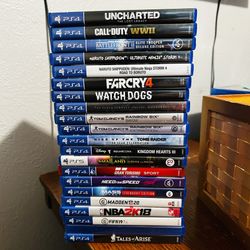 PS4 Games $10 Each Pick Up Only