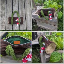 Handmade Log Purse