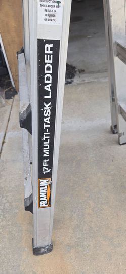 17' folding ladder