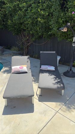 Pool chairs by Christopher Knight