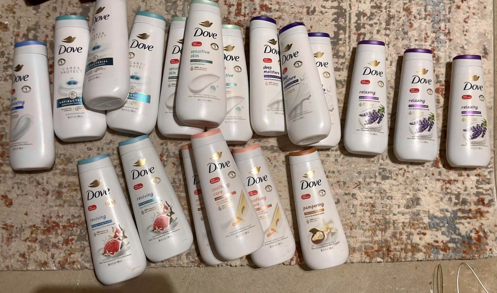 Dove Bodywash ~ $5 each 