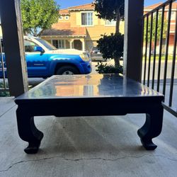 Black Asian Style Coffee Table