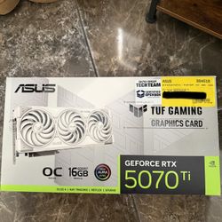 ASUS TUF - NVIDIA GEFORCE RTX 5070 Ti - WHITE