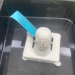 Brand New 925 Moissnite Engagement Ring