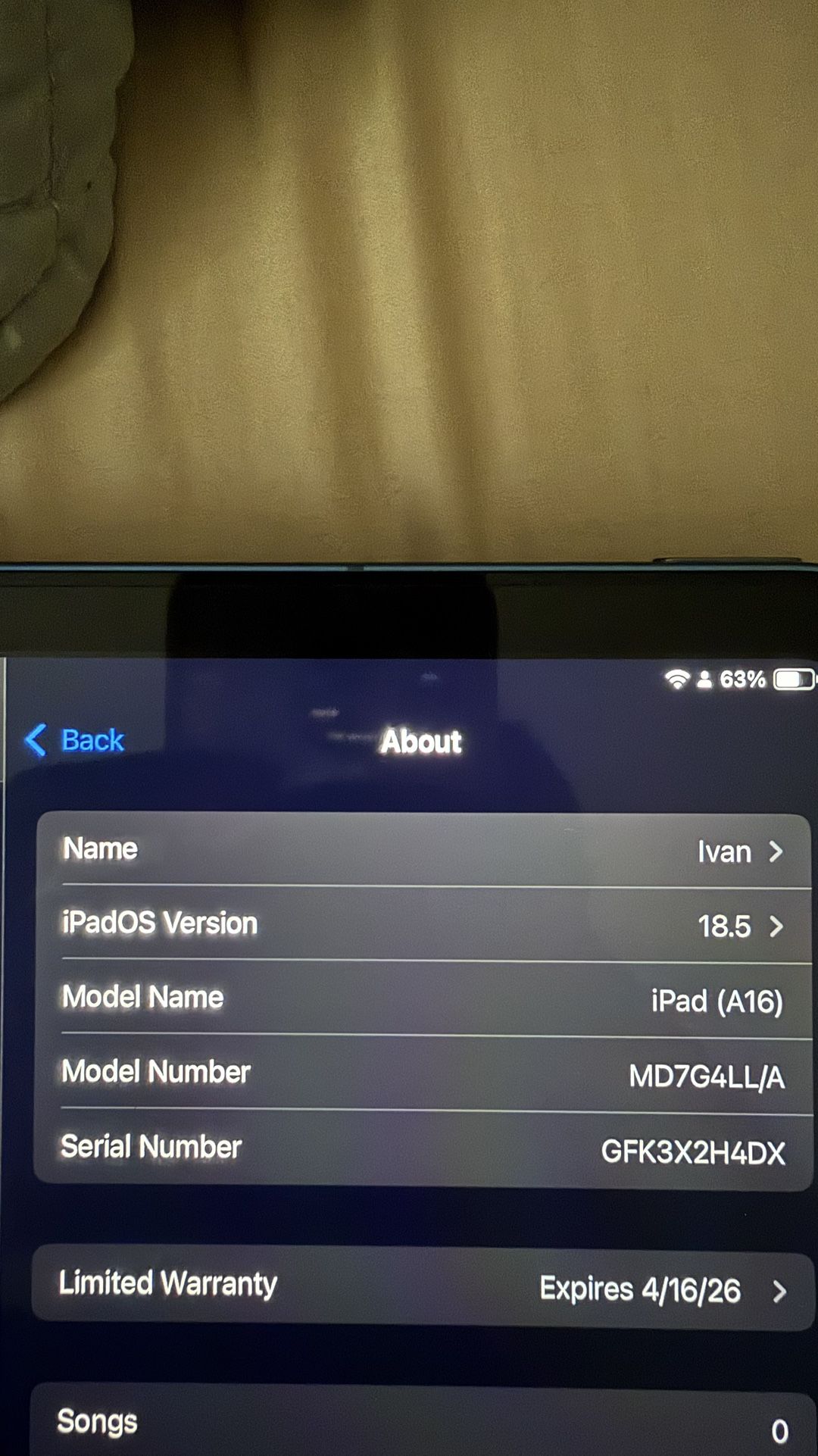 iPad (A16) Generation