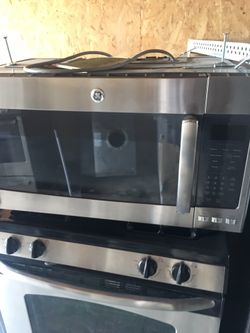 Stove microwave