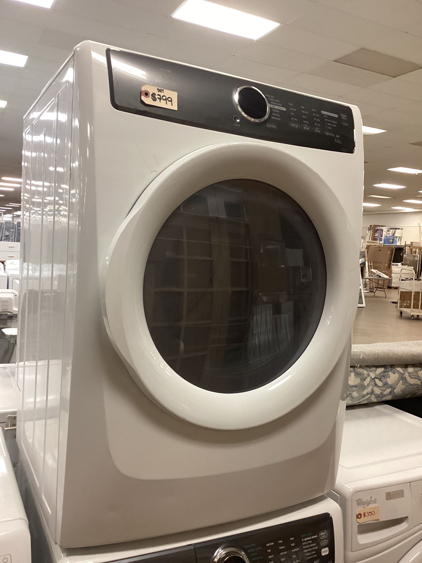 Electrolux Front Load Washer And Electric Dryer Set 