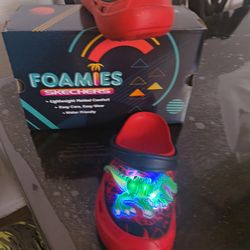 Foamies de sketchers with light size 3 men