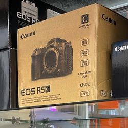 Canon R5C Cinema Camera 