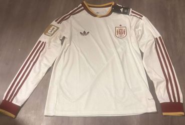 Spain Away Long Sleeve World Cup Jersey