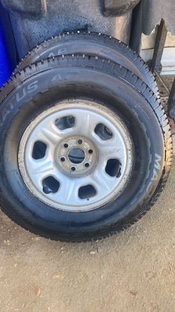 Two tires and rings