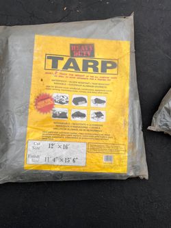 Heavy duty tarps