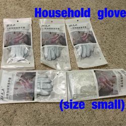 Household  gloves  (size  small)  -  $3/pair