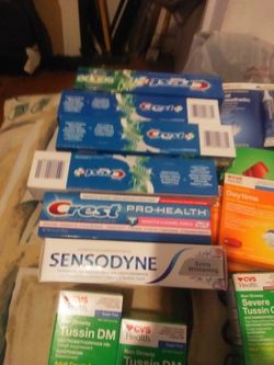 All New In Toothpaste.tussin DM N Severe. N Many Vitamins C
