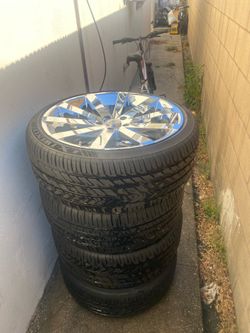 20 inch chrome rims