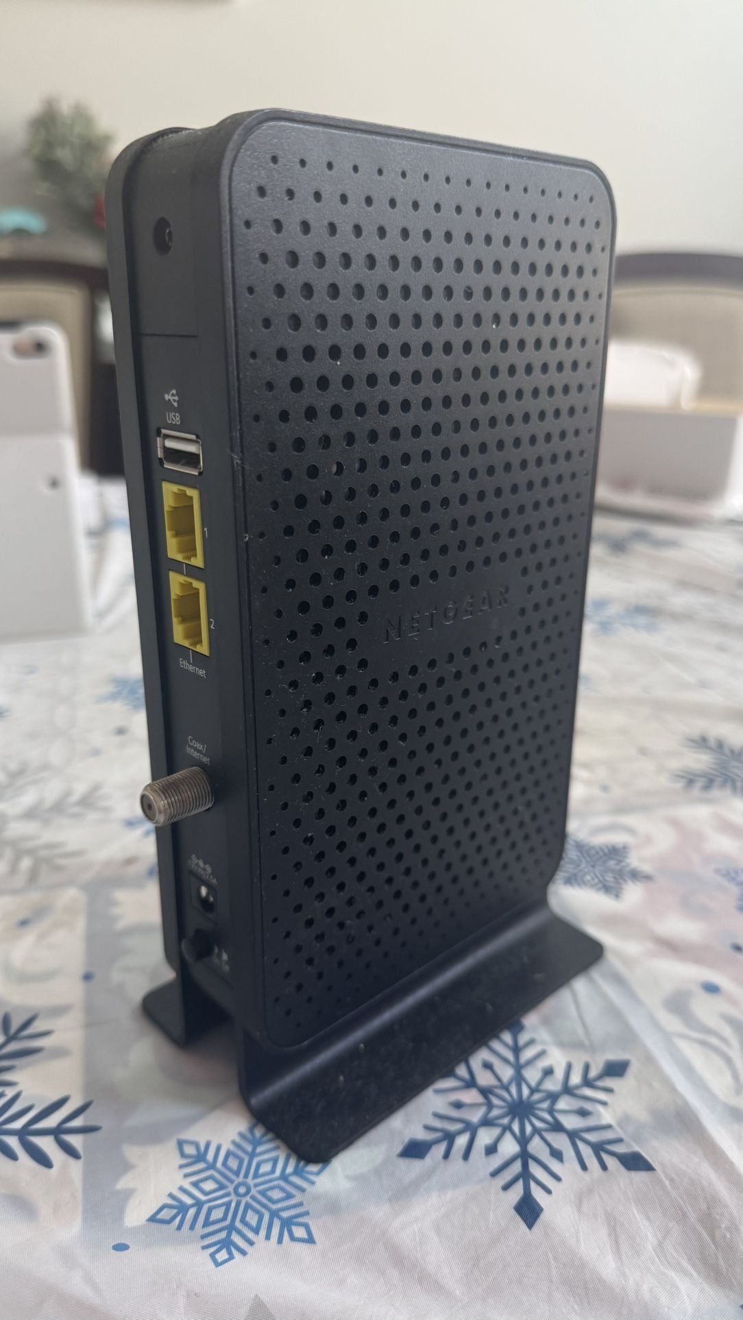 Netgear C3700 modem rounter