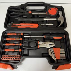 39 PIECE HOUSEHOLD TOOL SET 