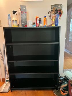 Black shelf