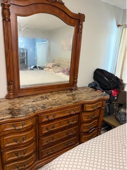 Night stands and dresser