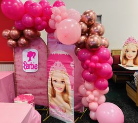 Barbie Balloon Decor