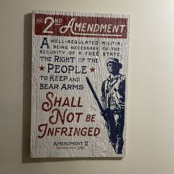 Wooden Wall Art 18”x12”