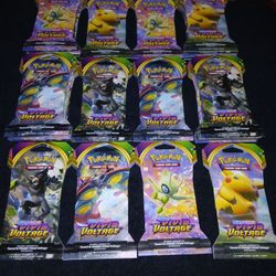 Pokémon Tcg: Sword & Shield Vivid Voltage Sleeved Booster Packs 