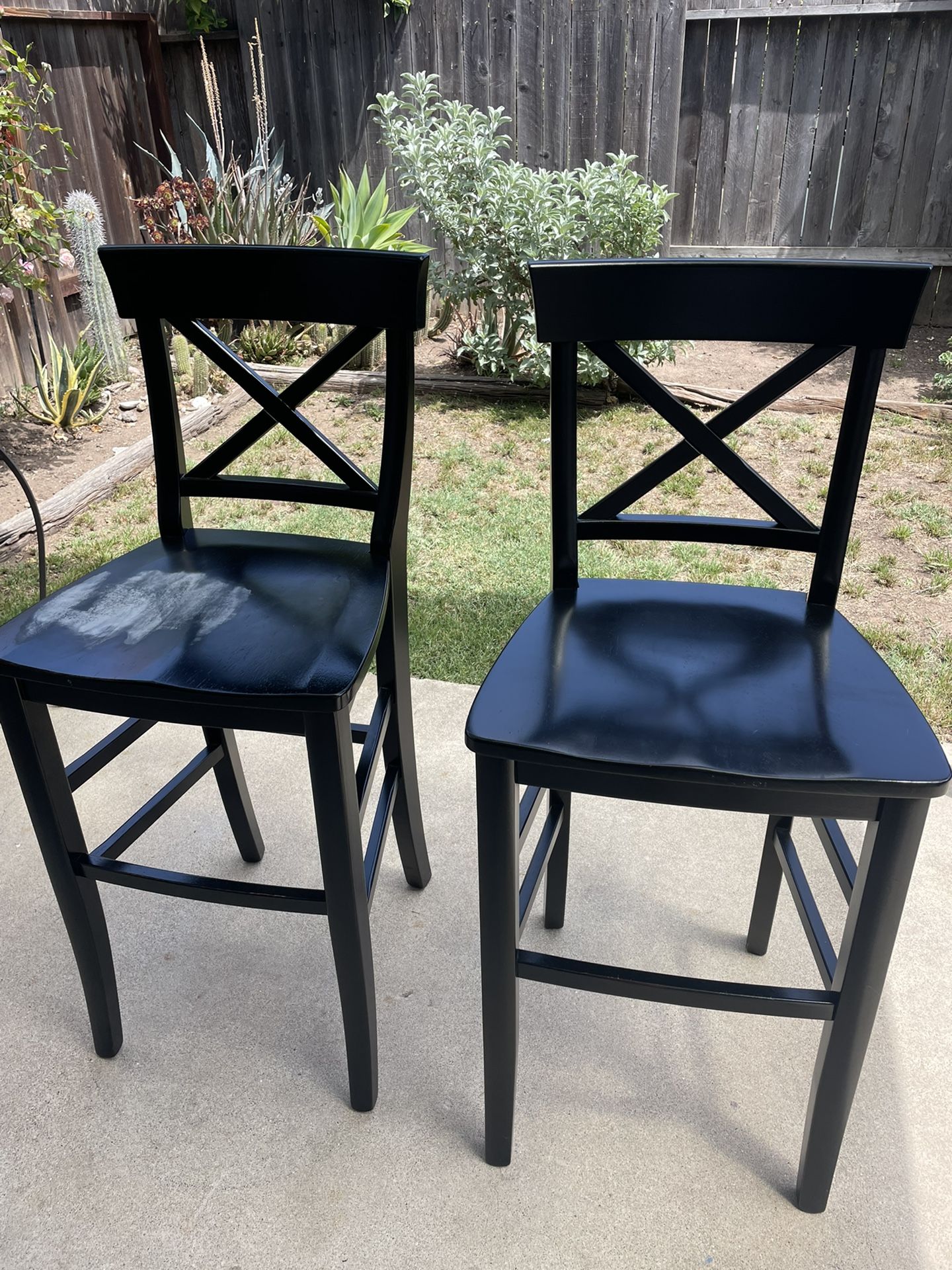 Pottery Bar Aaron Bar Stool Black