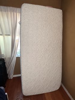 Twin Mattress with Quilted Cover