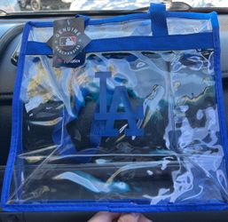 LA Dodgers Clear Tote Bag Fanatics MLB