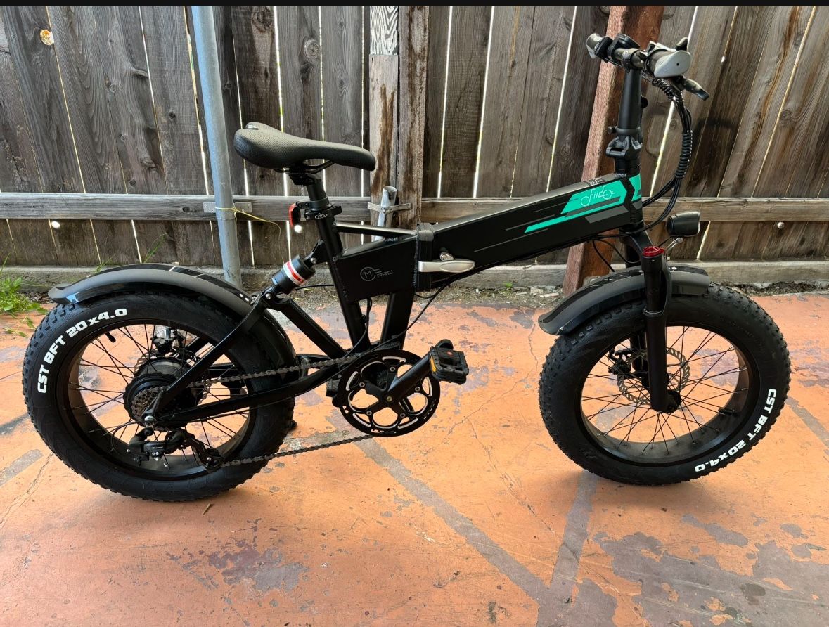 Fiido M1 Pro Fat Tire Electric Bike Folding Electric Bike: Fiido