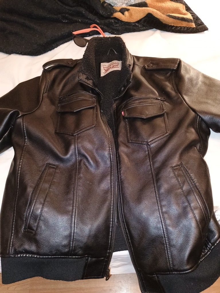 Levi Leather Jacket 
