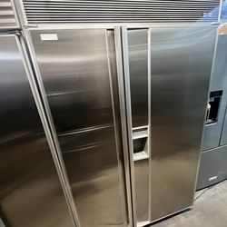 Subzero 48” built in refrigerator