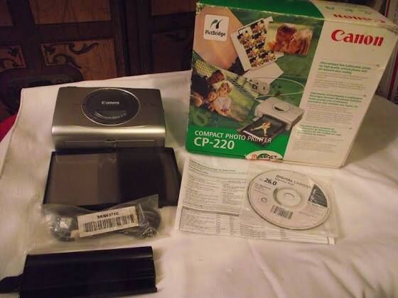 CANON COMPACT PHOTO PRINTER CP-220