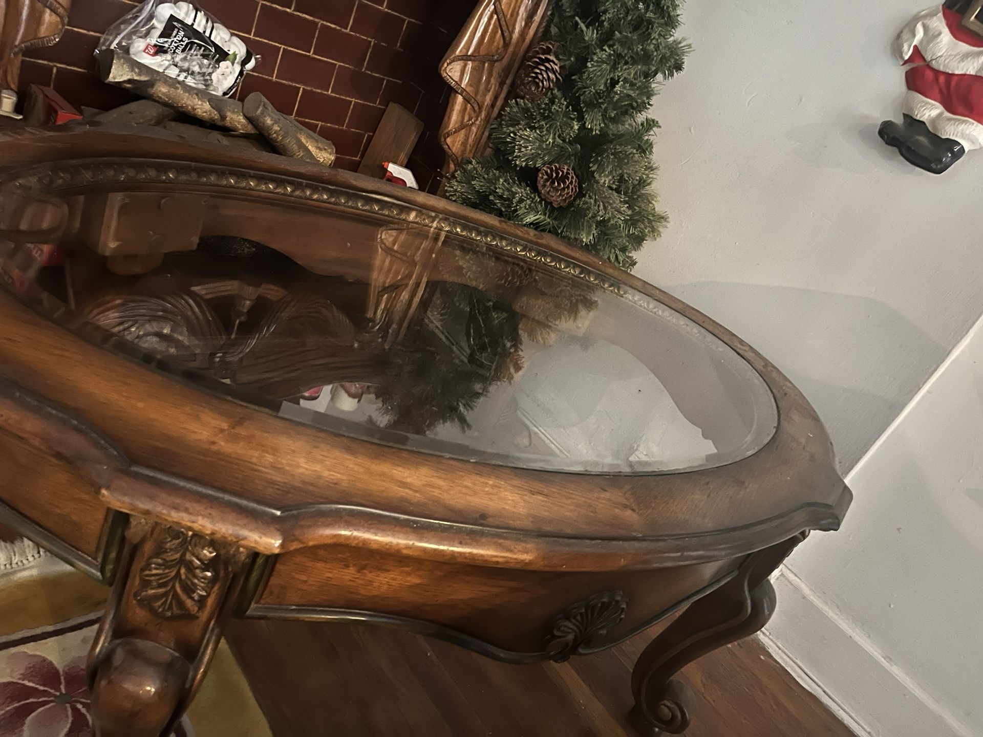Vintage Wooden Coffee Table