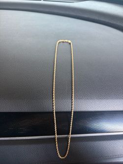 14K rope chain