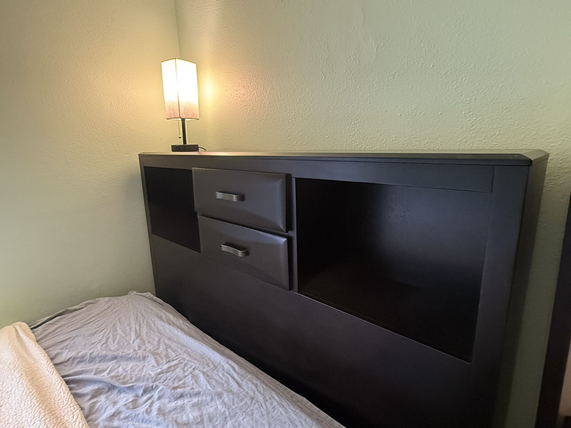 Bed  Frame w Base Storage 