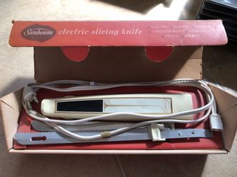 Vintage Sunbeam Electric Slicing Knife