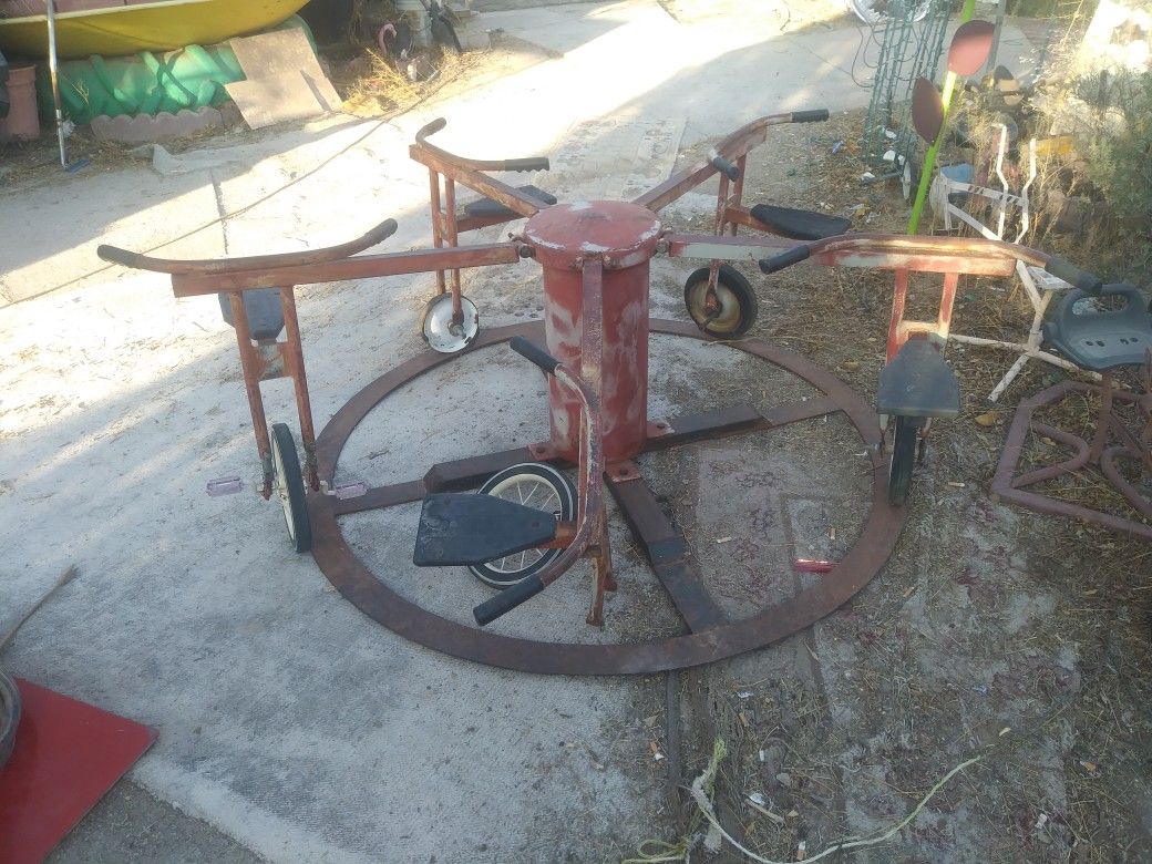 Vintage rare merry-go-cycle