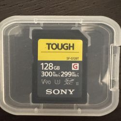 Sony TOUGH-G series SDXC UHS-II Card 128GB