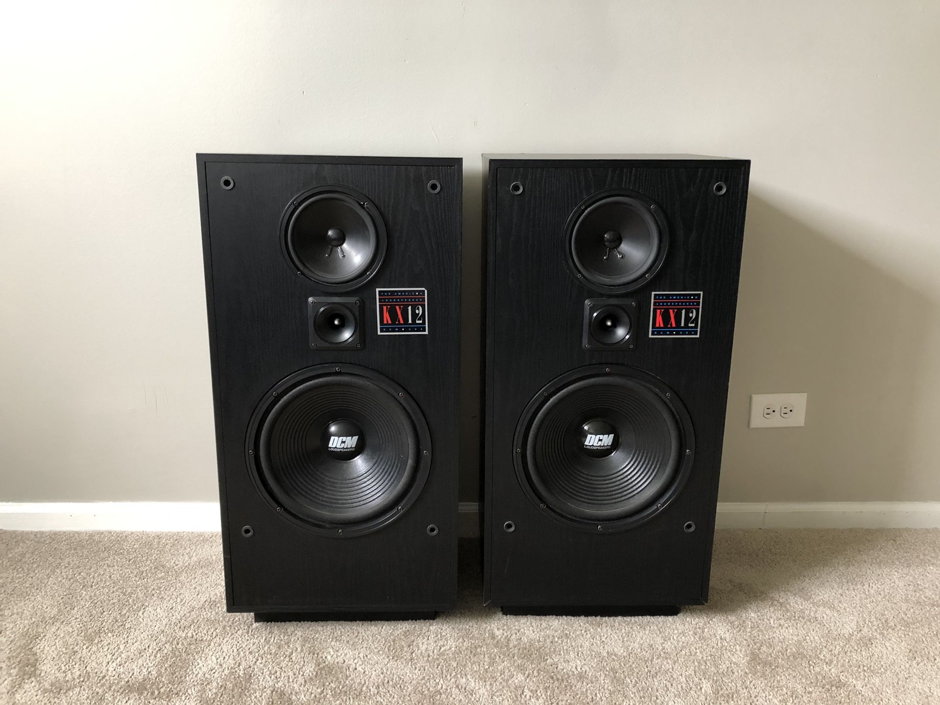DCM KX12 3 Way Home Floor Speakers