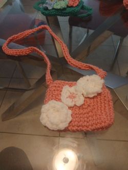Hand-made little handbag