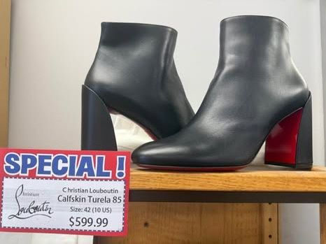 Christian Louboutin Calfskin Turela 85 size 10