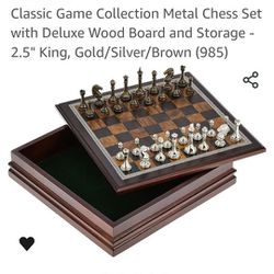 Wooden Chess Set High Quality