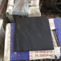 6x6 Matte Black Tile