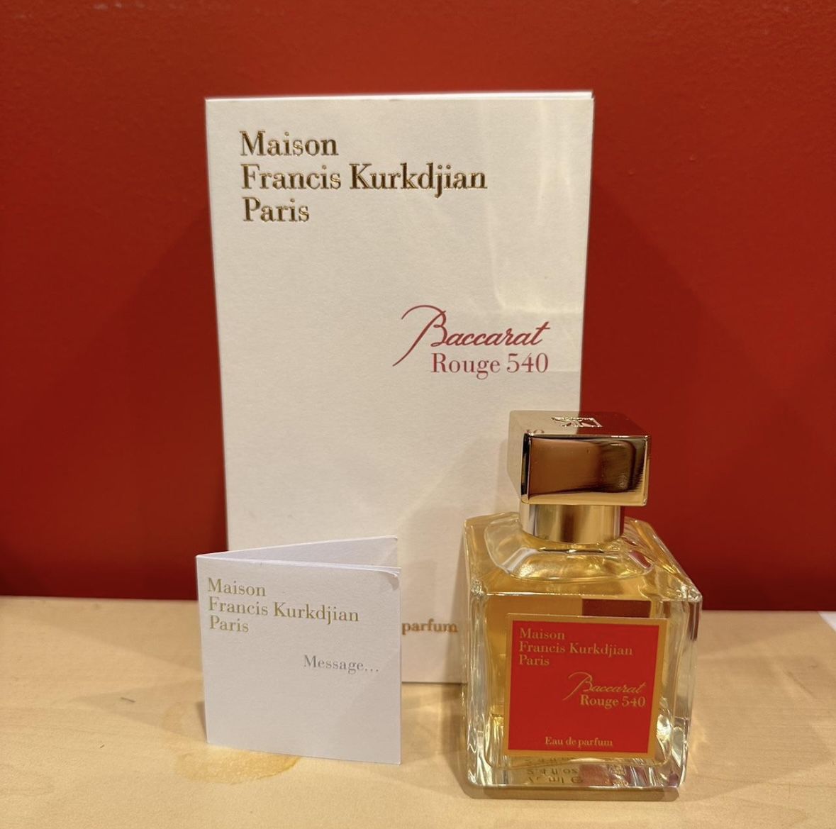Maison Francis Kurkdjian Baccarat Rouge 540 Eau De Parfum Spray, 2.3 FI Oz