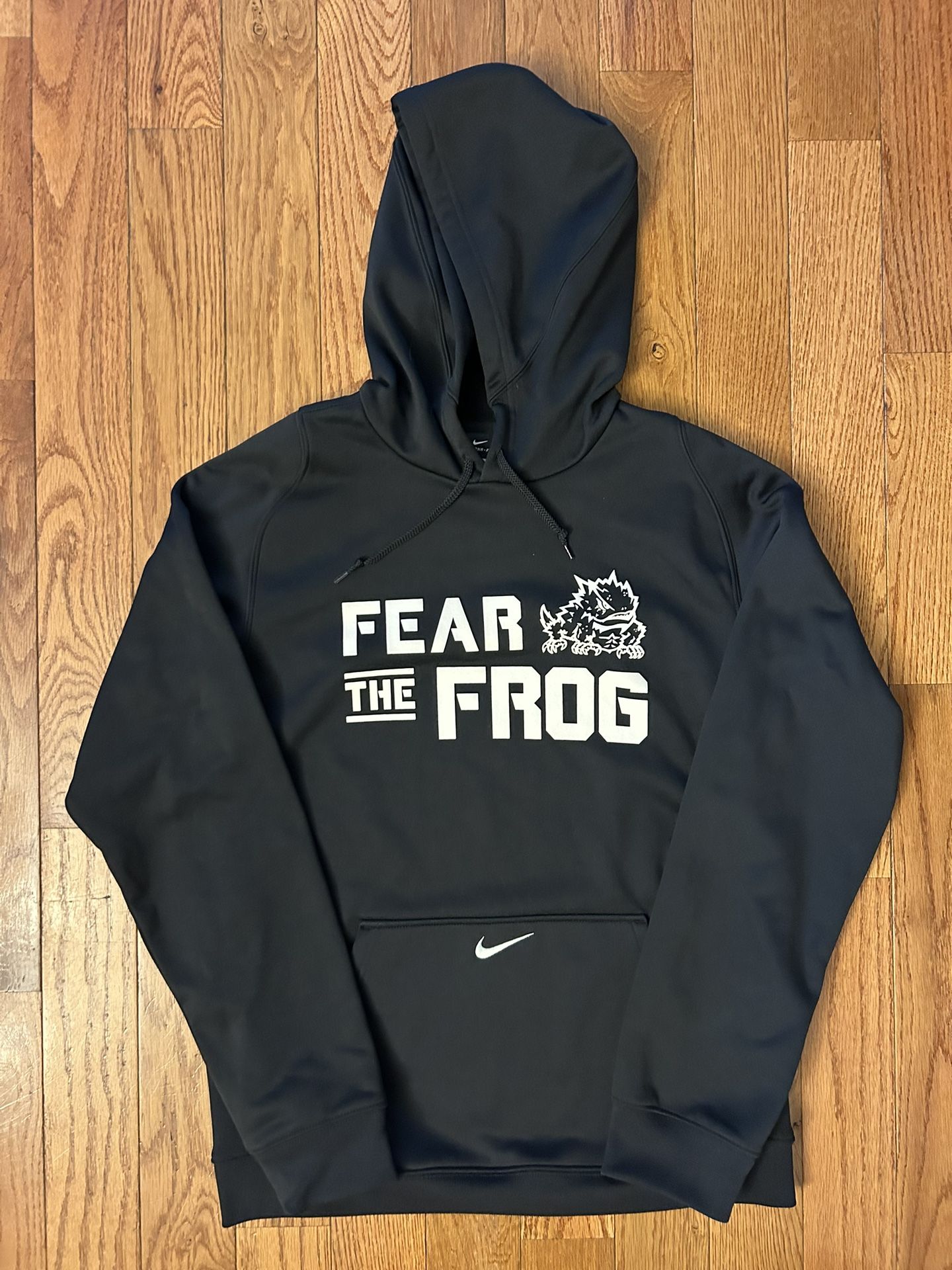 TCU Fear The Frog 2012 BWW Bowl Nike Hoodie Size Medium