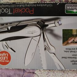 Pocket Tool With Light