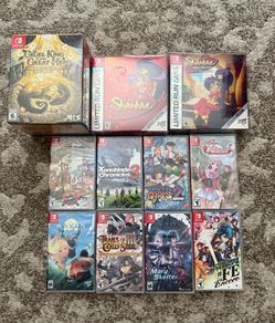 Nintendo switch games 50 each
