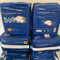 McKesson underpads Ultra 30x36” 6packs
